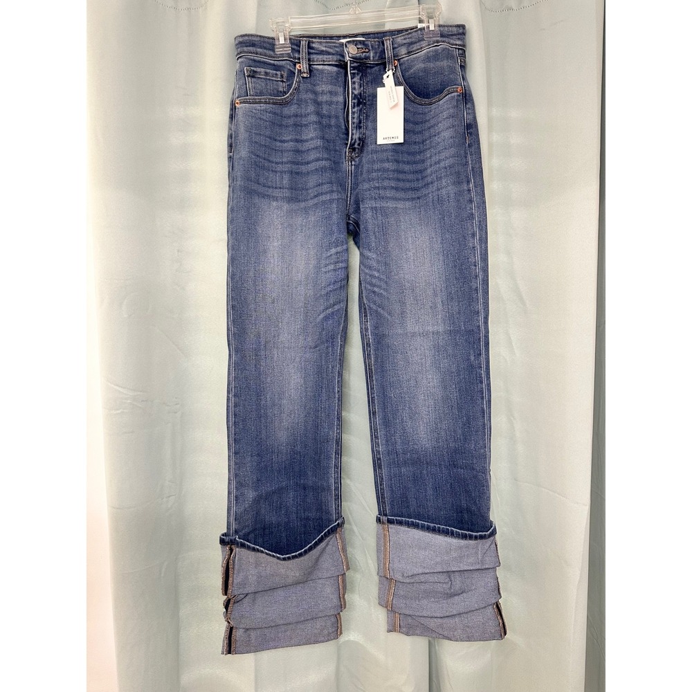 ARTEMIS VINTAGE The Modern‎ Curvy High Rise Relaxed Straight Jeans Size 13/30